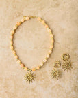 Indigo and Wolfe Aluna Necklace