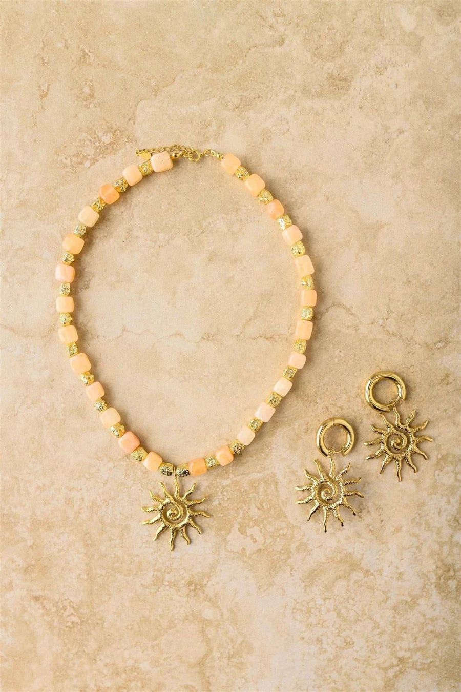 Indigo and Wolfe Aluna Necklace