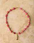 Indigo and Wolfe Goia Pink Necklace