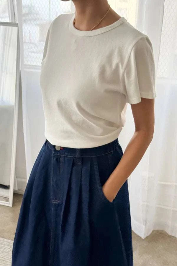 Boy Tee Vintage White