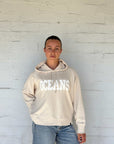 Oolah Summer Sweatshirt Hoodie Cream
