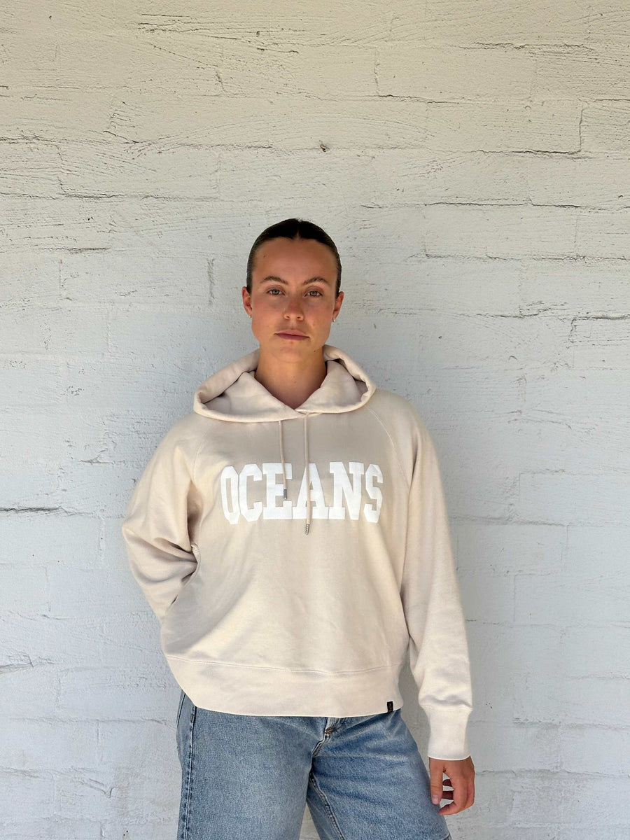 Oolah Summer Sweatshirt Hoodie Cream