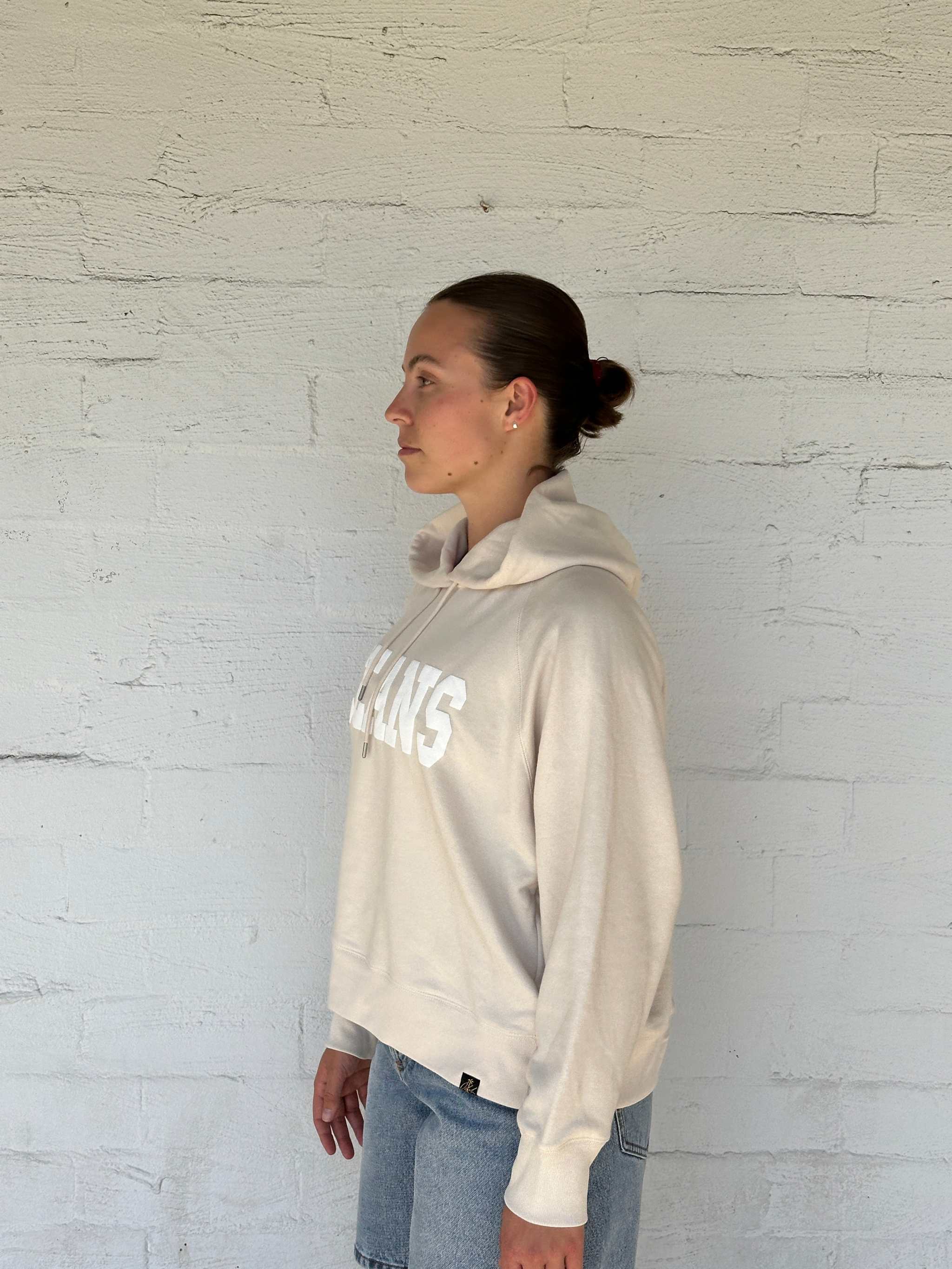 Oolah Summer Sweatshirt Hoodie Cream