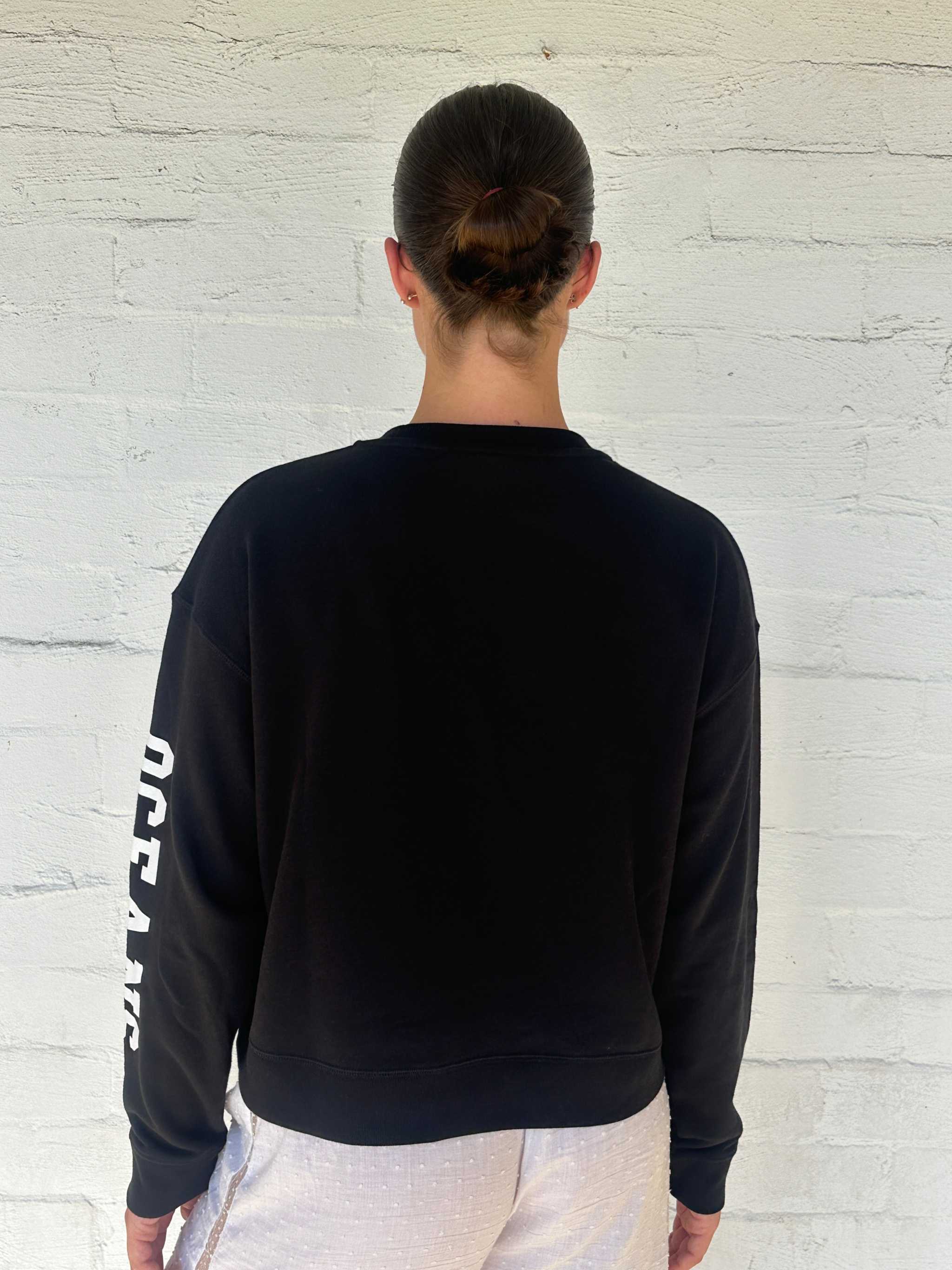 Oolah Southley Cropped Sweatshirt Black