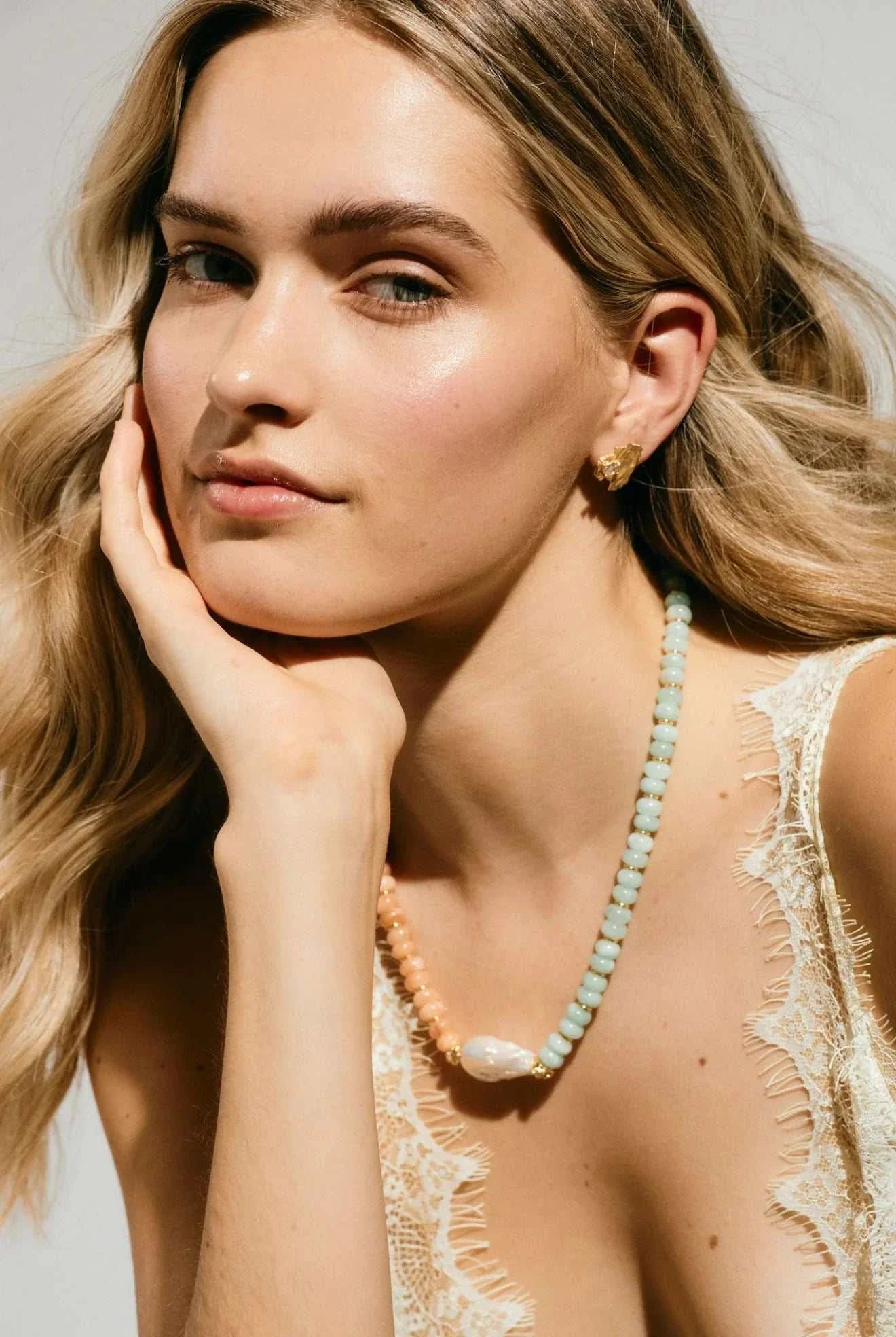 Indigo and Wolfe Sorbet Necklace  