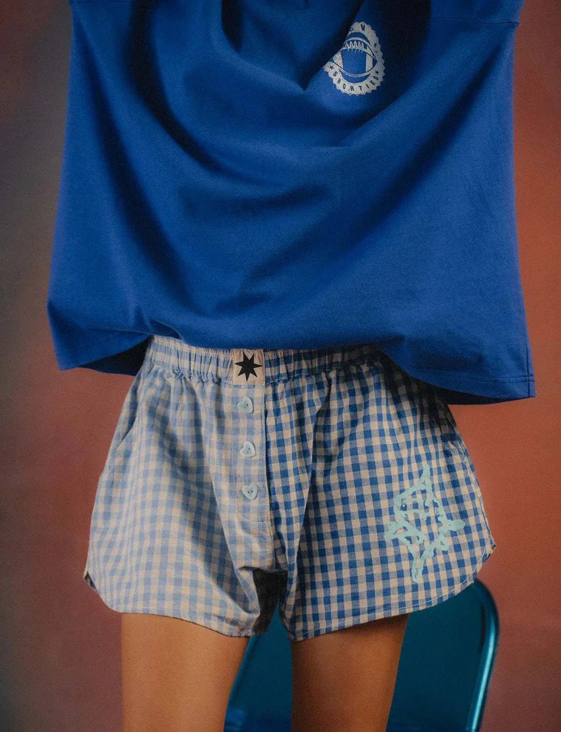 Ciao Ciao Vacation Powder Check Boxer Short