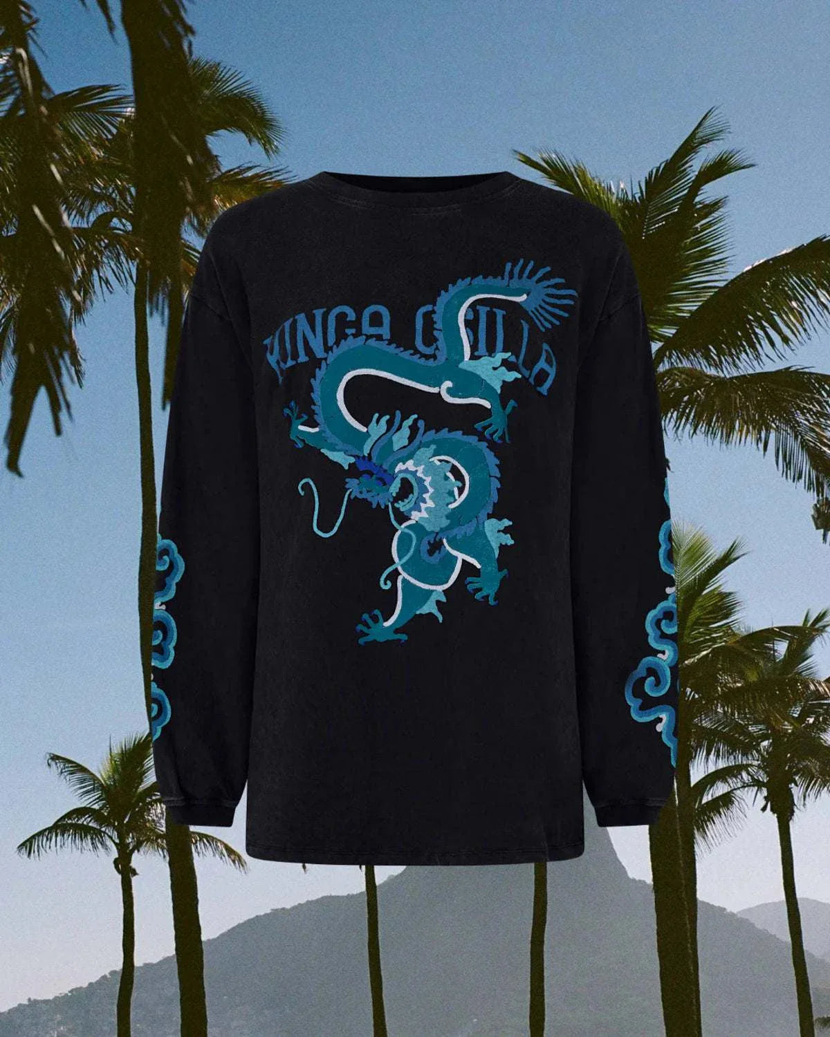 Kinga Csilla Dragon Roses Ls Tee
