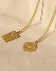 Murkani Rectangle Necklace Gold 18k