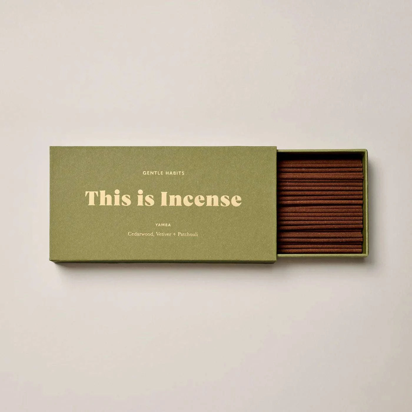 Gentle Habits This is Incense Yamba
