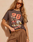 Spell Island Thunder Tee Charcoal