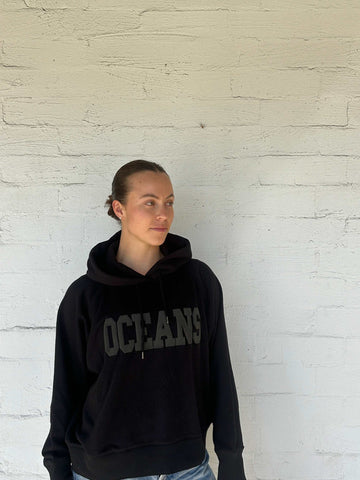 Oolah Summer Sweatshirt Hoodie Black