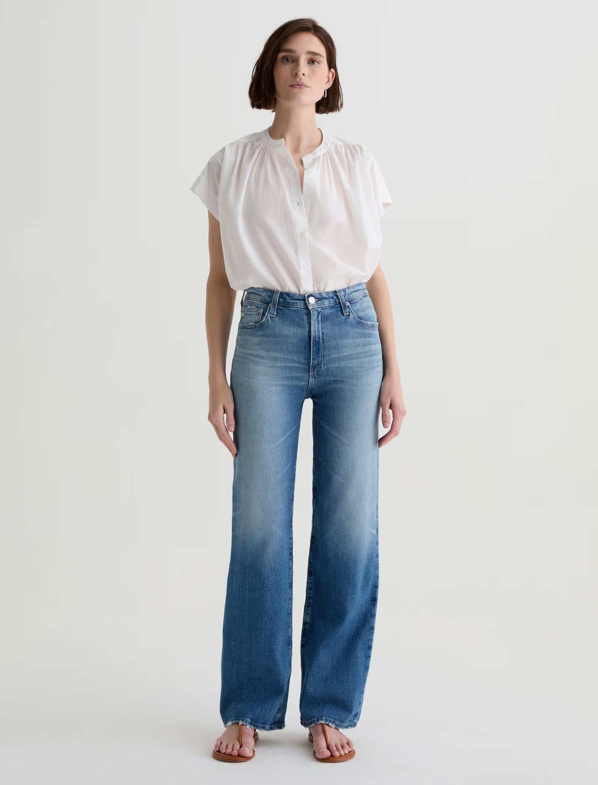 AG Kora High Rise Wide Leg 13 Years Palermo