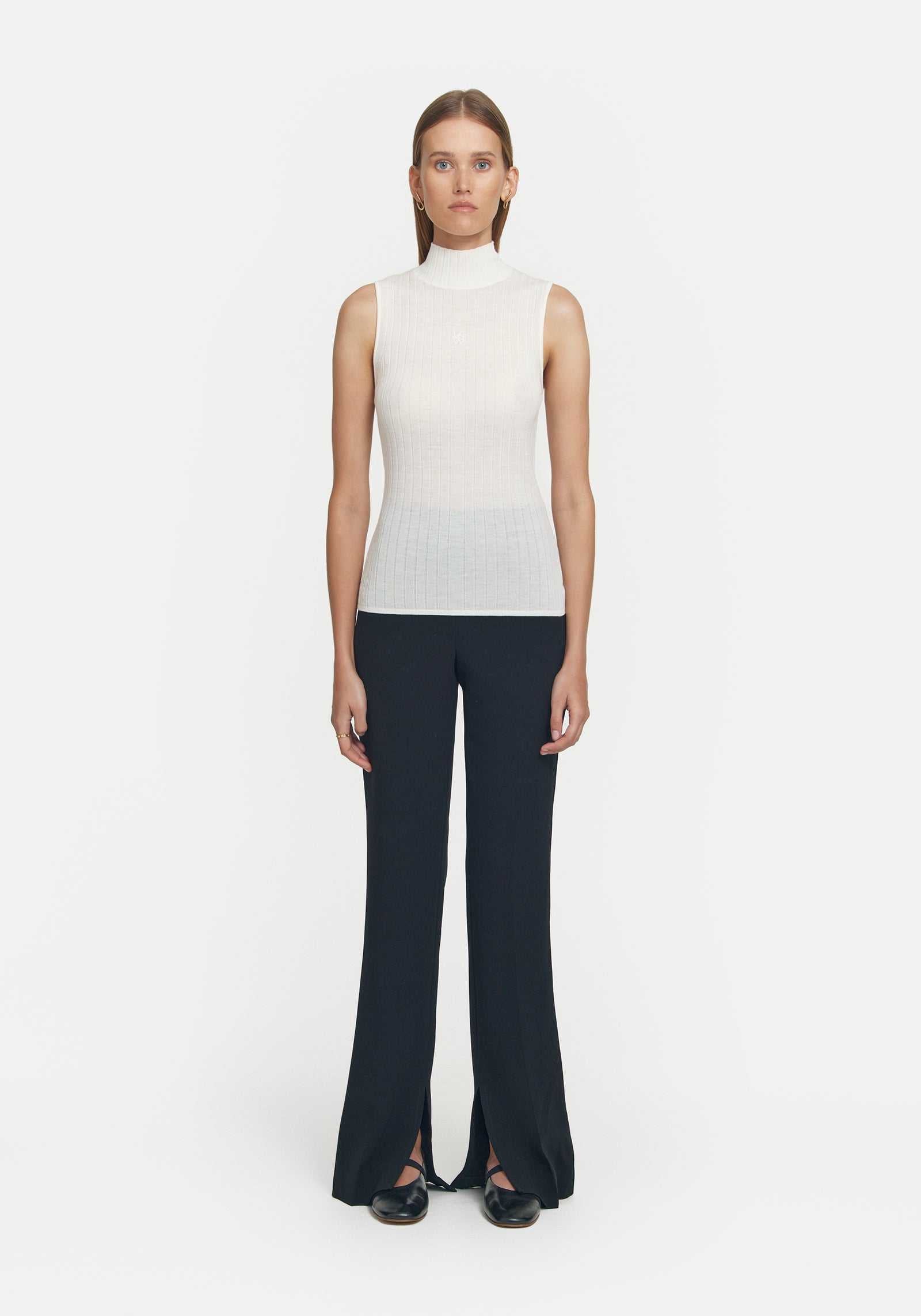 Viktoria and Woods Justice Sleeveless Top Ivory