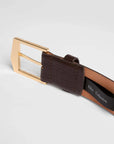 Elka Collective Ida Belt Chocolate 3.5cm
