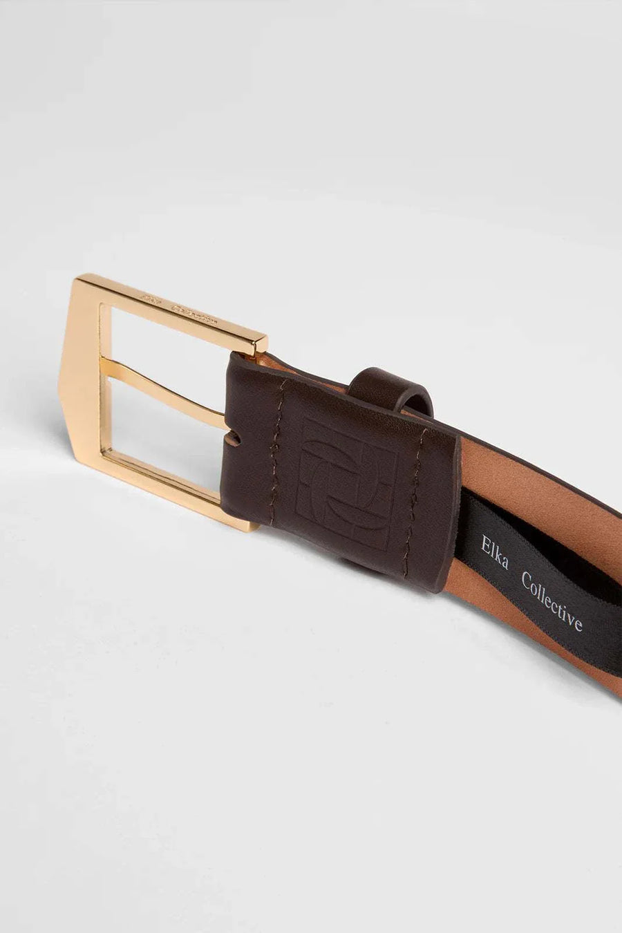 Elka Collective Ida Belt Chocolate 3.5cm