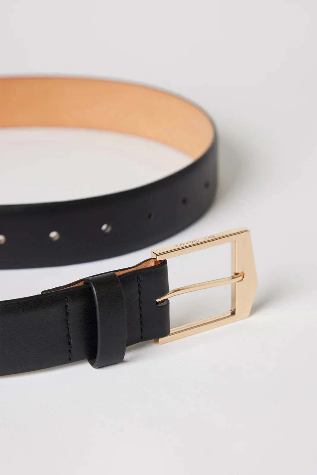 Elka Collective Ida Belt 3.5cm Black Gold