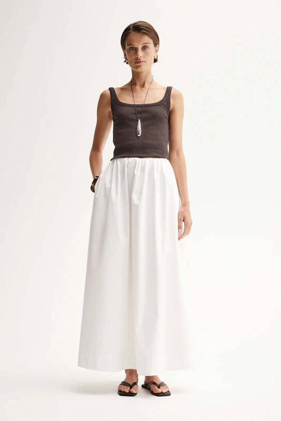 Elka Collective Persi Tank Chocolate