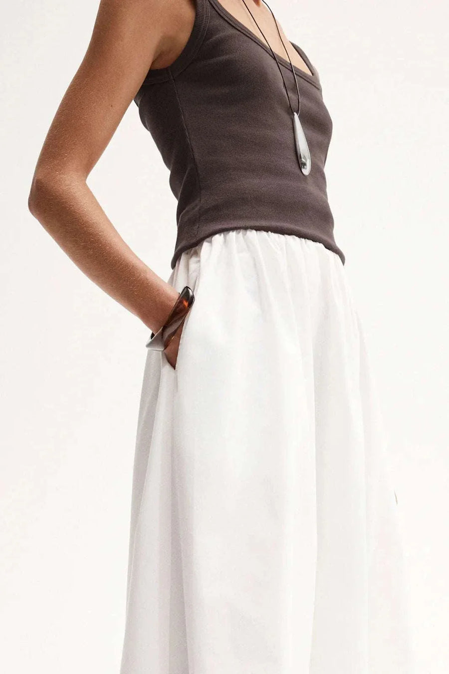 Elka Collective Persi Tank Chocolate