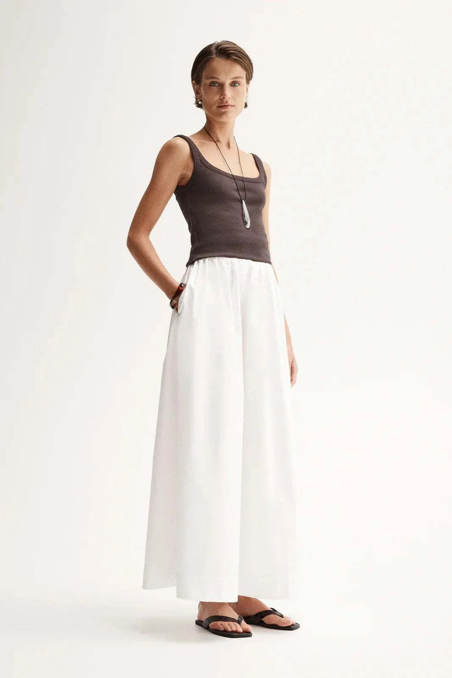 Elka Collective Persi Tank Chocolate