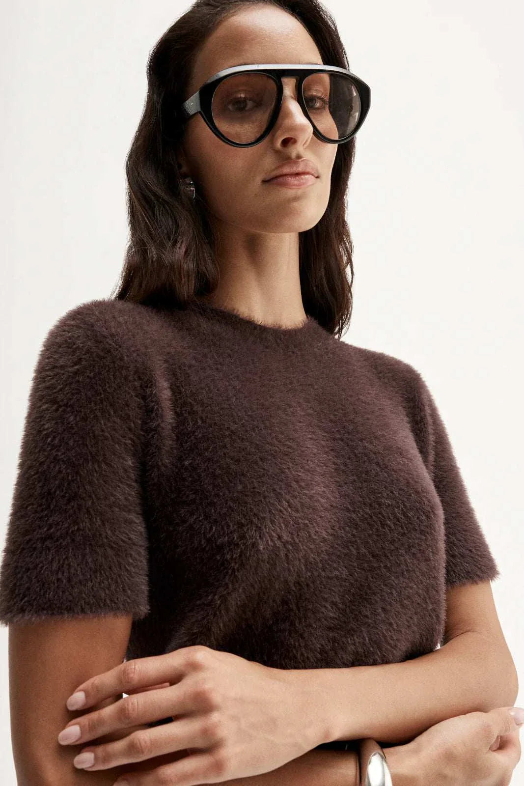 Elka Collective Mochi Knit Tee Shiraz