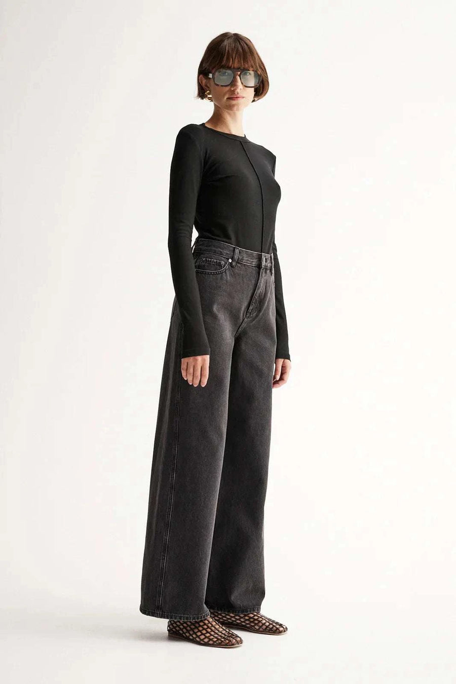 Elka Collective Elise Top Black