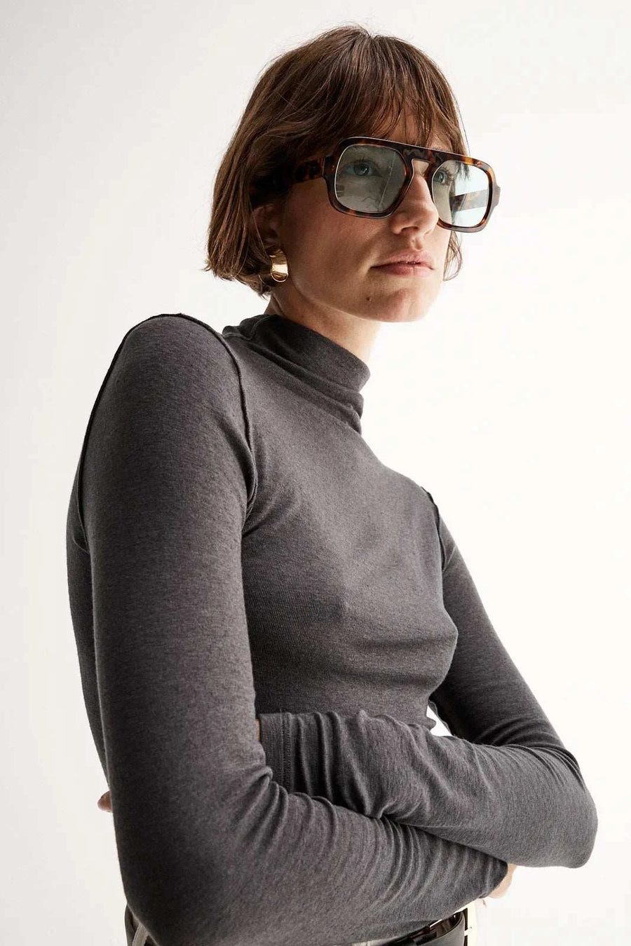 Elka Collective Coco Top Charcoal