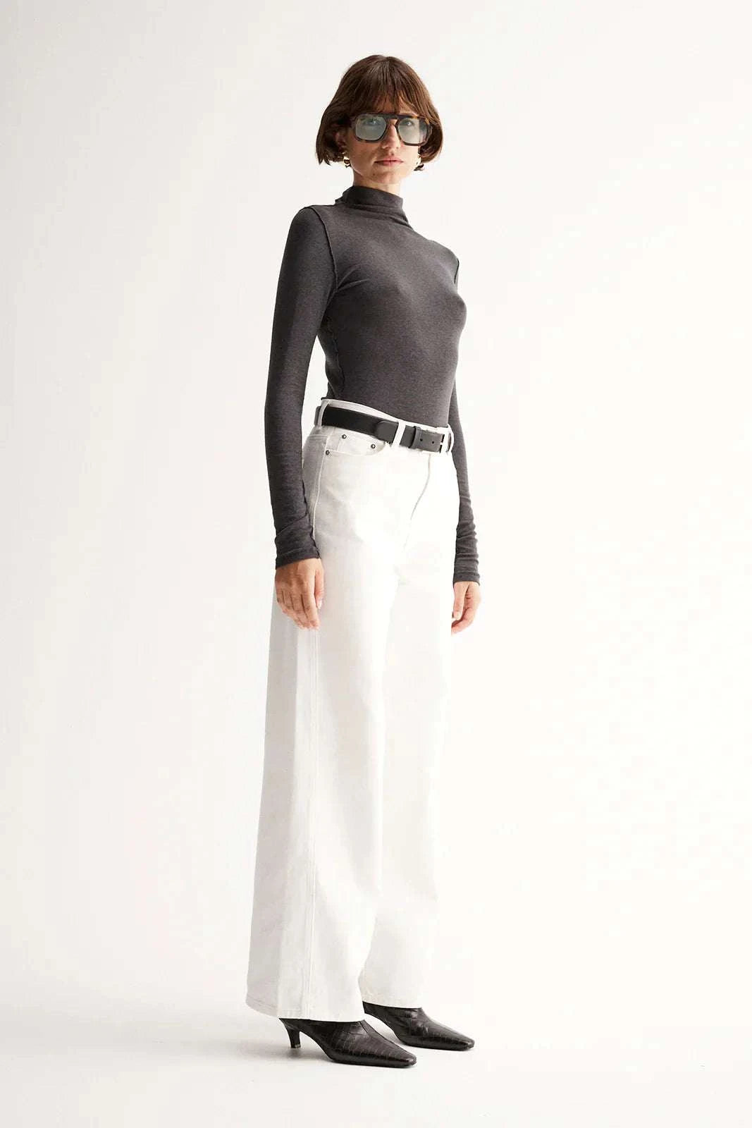 Elka Collective Coco Top Charcoal