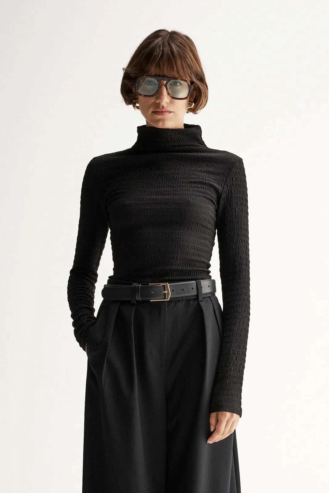 Elka Collective Ayanna Top Black