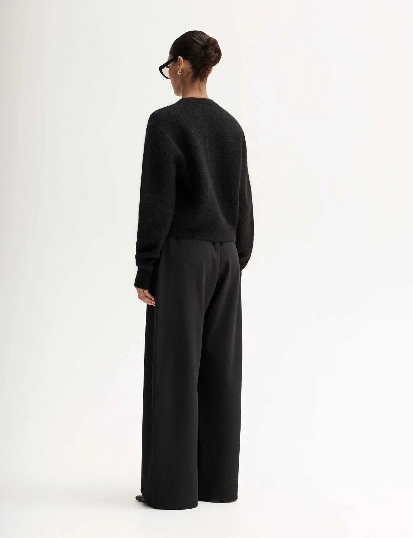 Elka Collective Abigail Knit Cardigan Black