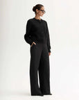 Elka Collective Abigail Knit Cardigan Black