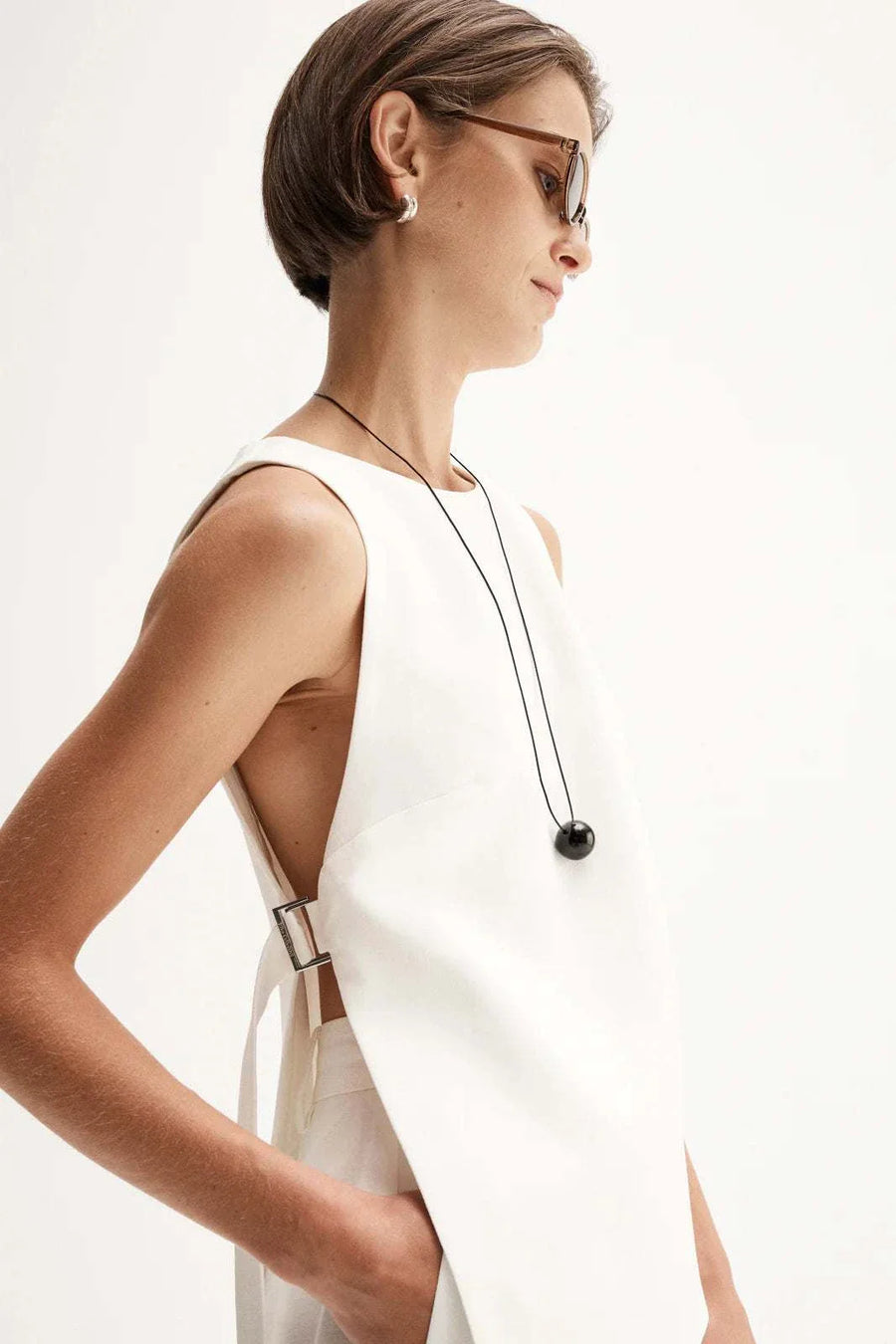 Elka Collective Isabella Top White