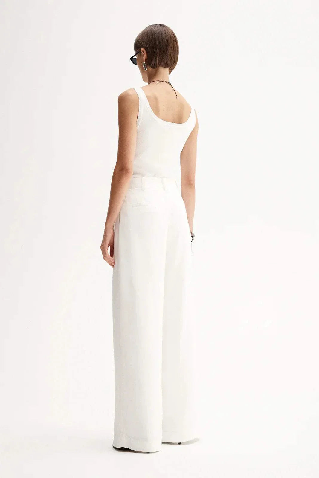 Elka Collective Isabella Pant White