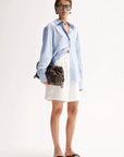 Elka Collective Henry Stripe Shirt Blue