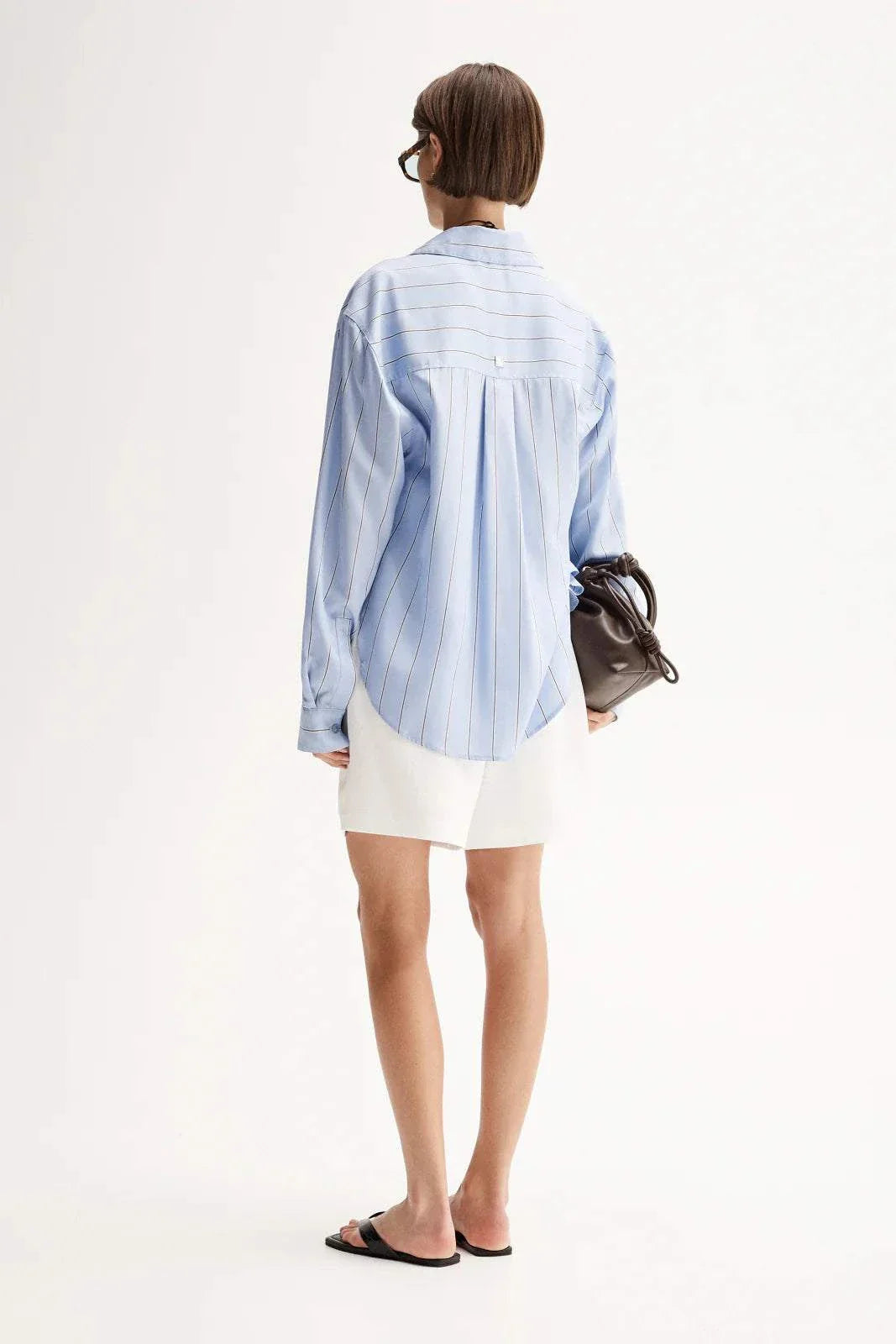 Elka Collective Henry Stripe Shirt Blue