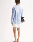Elka Collective Henry Stripe Shirt Blue