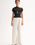 Elka Collective Serena Knit Top Black