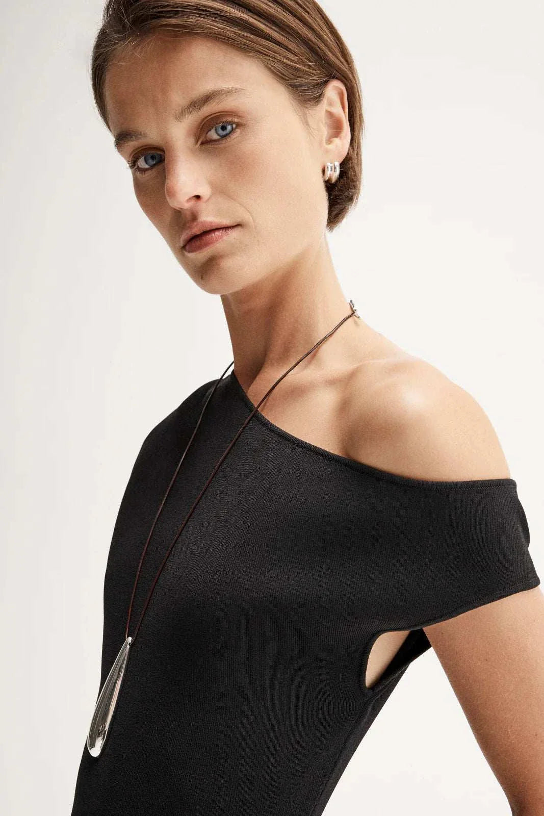 Elka Collective Serena Knit Top Black