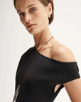 Elka Collective Serena Knit Top Black