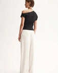 Elka Collective Serena Knit Top Black