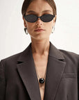 Elka Collective Pharoah Blazer Chocolate
