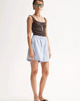 Elka Collective Henry Stripe Short Blue