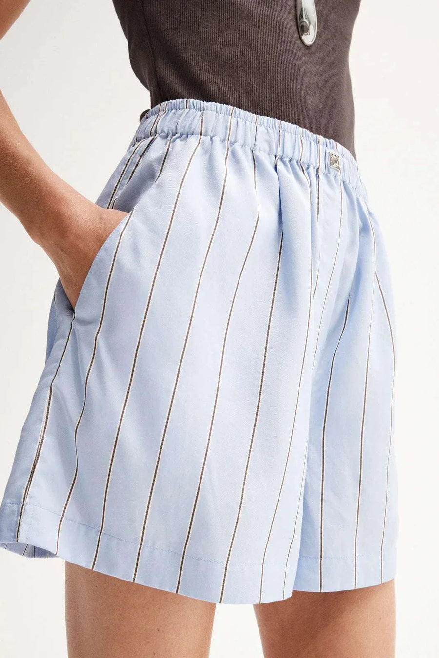 Elka Collective Henry Stripe Short Blue