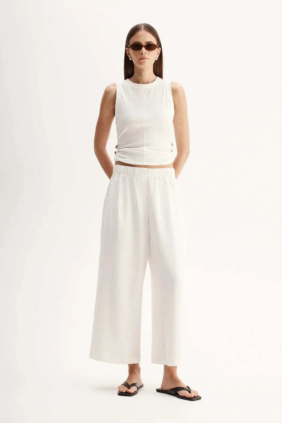 Elka Collective Charlie Top White