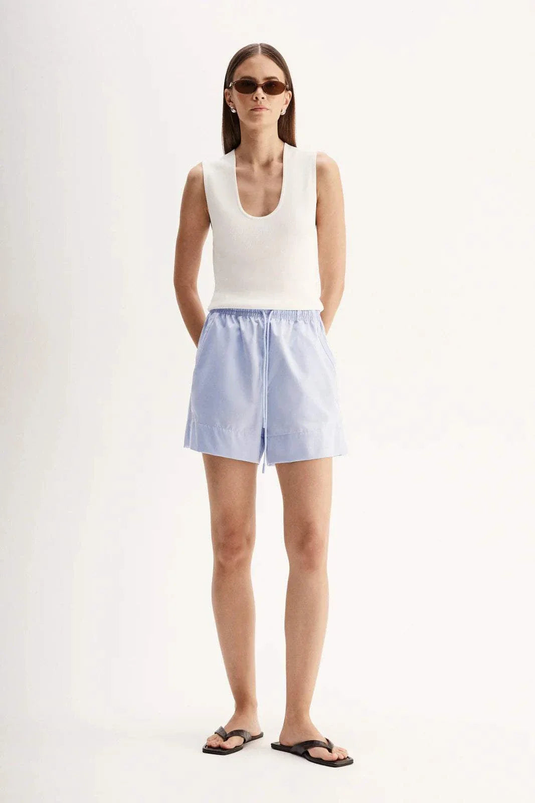 Elka Collective Austin Short Light Blue