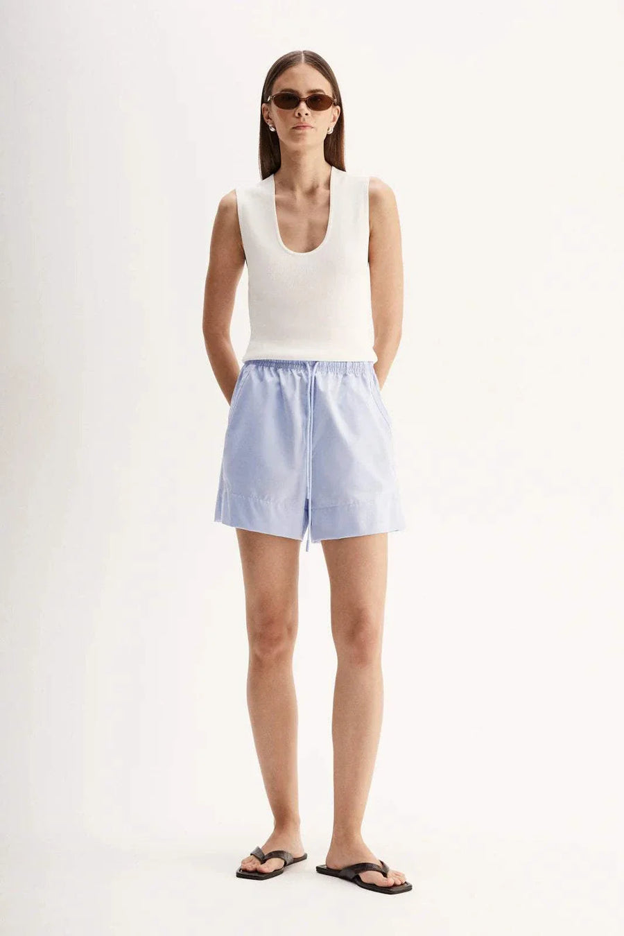 Elka Collective Austin Short Light Blue