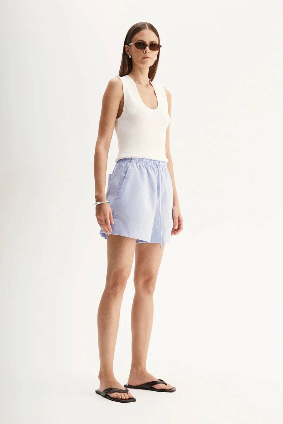 Elka Collective Austin Short Light Blue