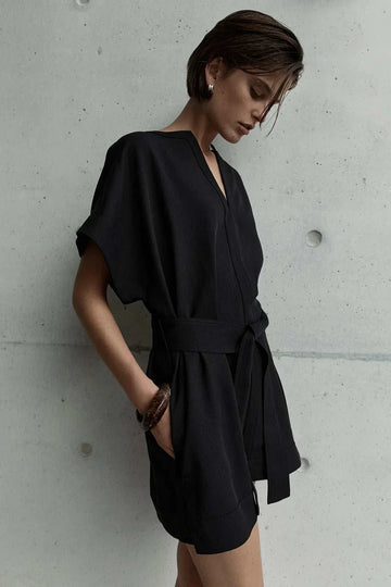 Elka Collective Kenji Mini Dress Ink