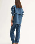 Elka Collective Kennedy Denim Shirt Dark Indigo 