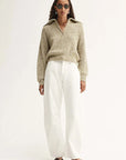 Elka Collective Harrie Knit Jumper Moss Marle