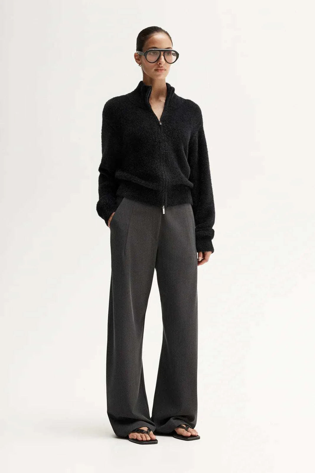Elka Collective Leon Knit Cardigan Black